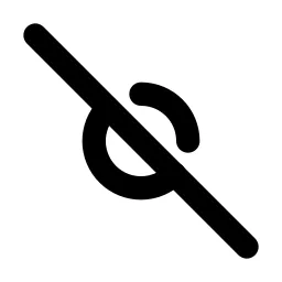 Point Off Line Icon