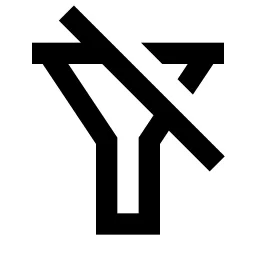 Filter Off Line Icon