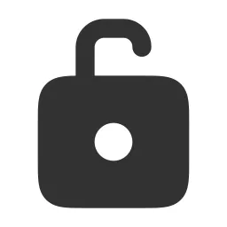 Lock Open Fill Icon