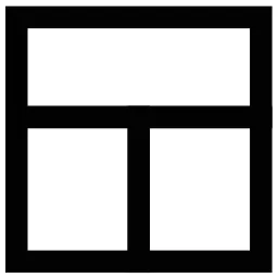 Top Vertical Layout Icon
