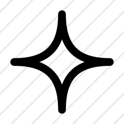 Sparkle Star Ai Icon