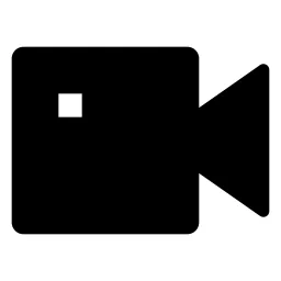 Vidicon Fill Icon