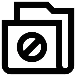 Folder Block Icon