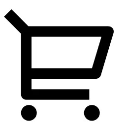 Shopping Cart 2 Line Icon