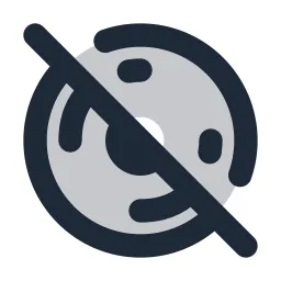 Compact Disk 2 Off Duotone Icon