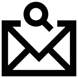 Search Envelope Icon