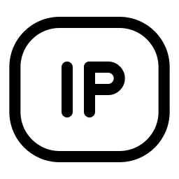 Ip Address Tag Icon
