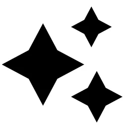 Sparkling 2 Fill Icon