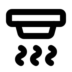 Alarm Smoke Line Icon