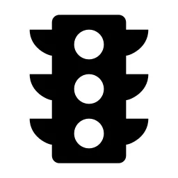 Traffic Light Line Icon