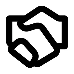 Shake Hands Line Icon