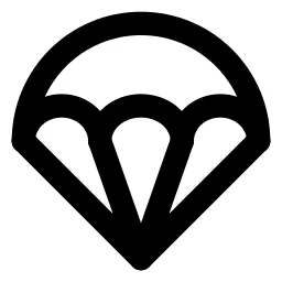 Parachute Line Icon