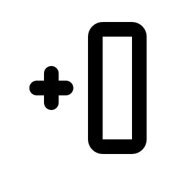 Column Insert Left Line Icon