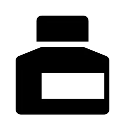 Ink Bottle Fill Icon