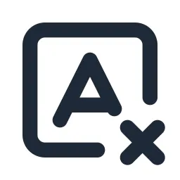 A Box Delete Line Icon