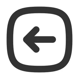 Arrow Left Square Icon