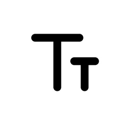 Font Size Duo Icon