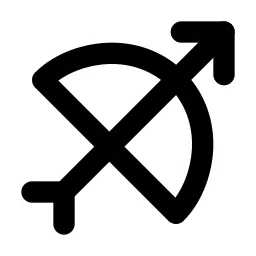 Bow Line Icon