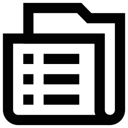 Folder List Icon