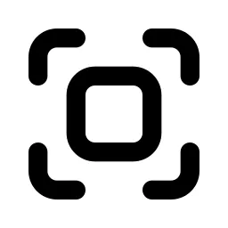Object Scan Line Icon