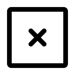 Xmark Square Icon