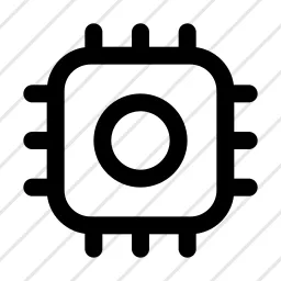 Processor Chip Icon