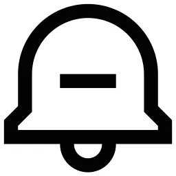Bell Minus Icon