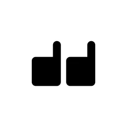 Quote 2 Fill Icon