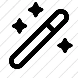 Magic Wand 2 Magic Stick Star Icon