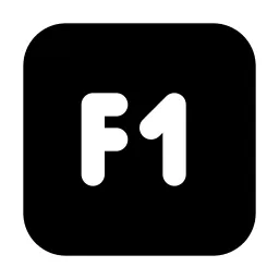 Square F1 Icon