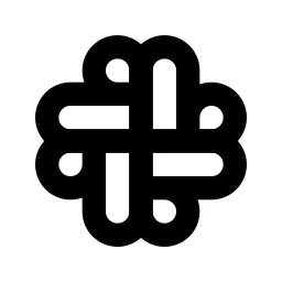 Brand Slack Line Icon