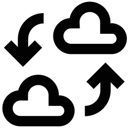 Cloud Arrows Icon