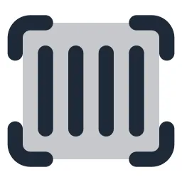 Scan Lines Duotone Icon