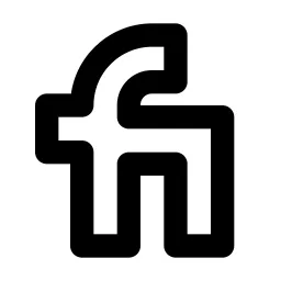 Brand Fiverr Line Icon