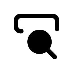 Search Field Fill Icon
