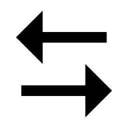 Arrow Left Right Fill Icon