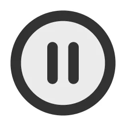 Pause Circle Duotone Icon