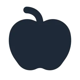 Apple Solid Icon