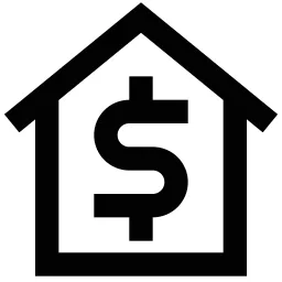 Money Home Icon