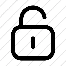 Unlocked Unlock Private Icon