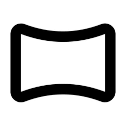 Panorama Horizontal Line Icon