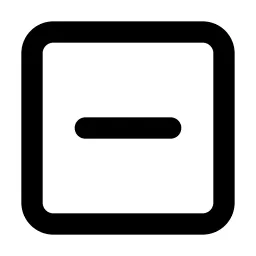 Minus Square Icon