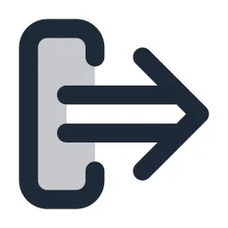 Arrow Double Out Right Duotone Icon
