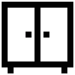 Cupboard Two Doors Icon