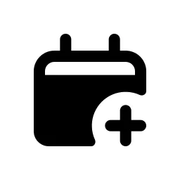 Calendar Plus Fill Icon