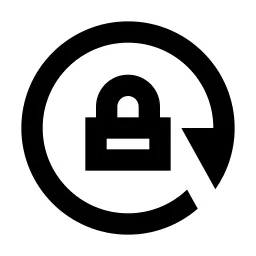 Rotate Lock Line Icon