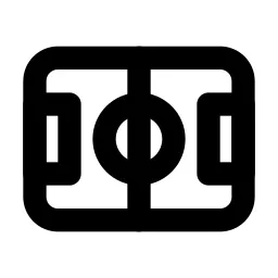 Soccer Field Line Icon