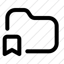 Folder Bookmarks Icon