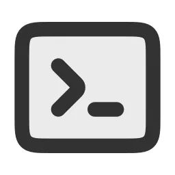 Terminal Duotone Icon