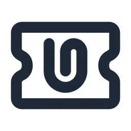 Ticket 2 Attachment Line Icon